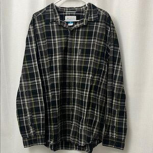 Columbia Plaid Button-Up Shirt